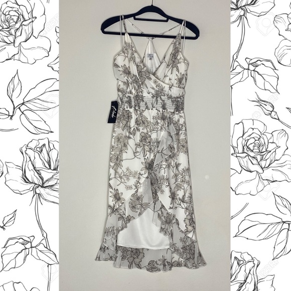 HELENA DRESS- WHITE - Picture 5 of 7